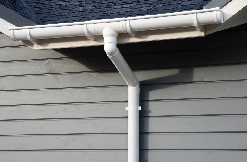 Plastic Downspout Installation detail
